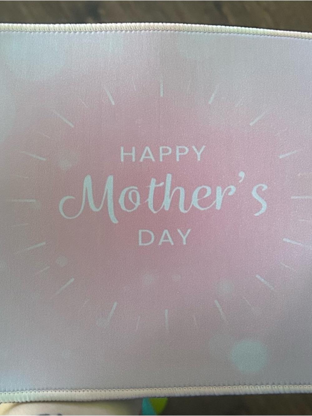 Happy Mother's Day Pink mouse pad